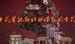 圣诞节祝福视频,视频中的温馨时刻